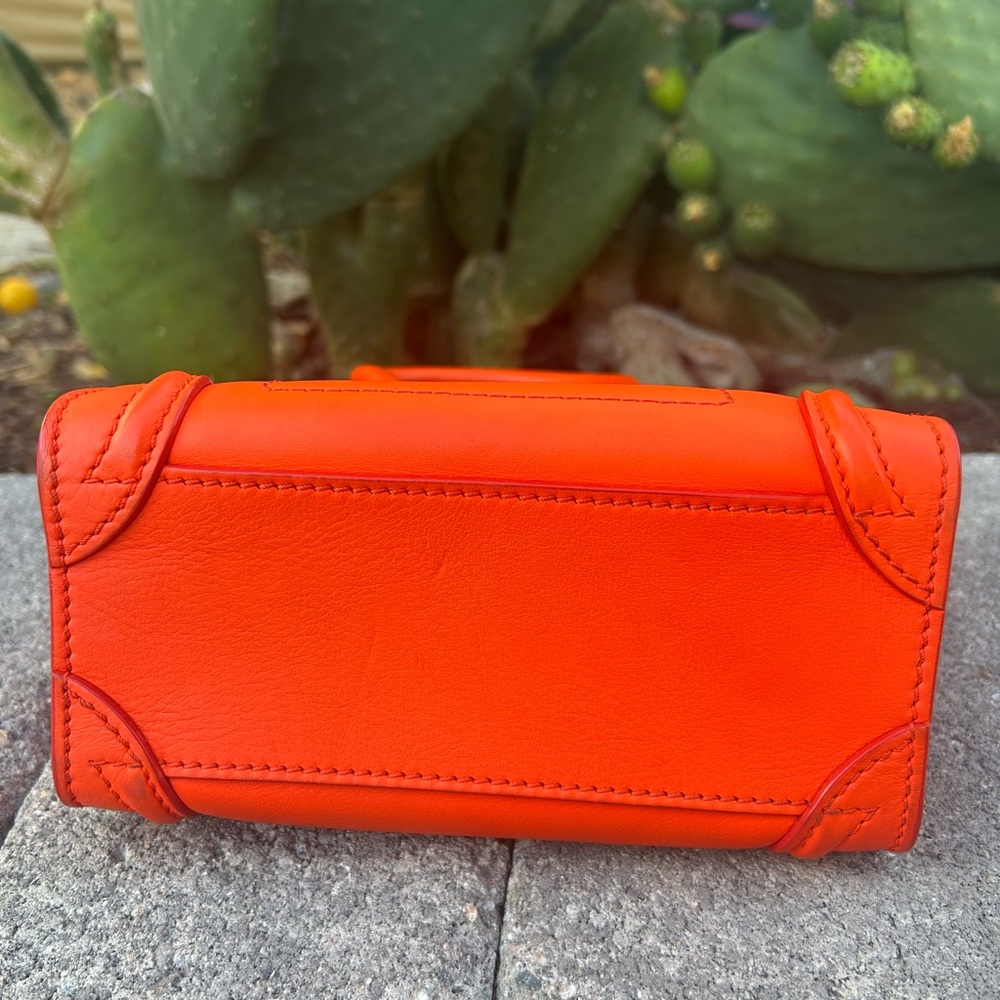 Celine Nano Luggage Handbag - Picture 8 of 10